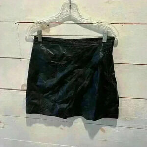 - Free People faux leather mini skirt, size 6, NWOT.